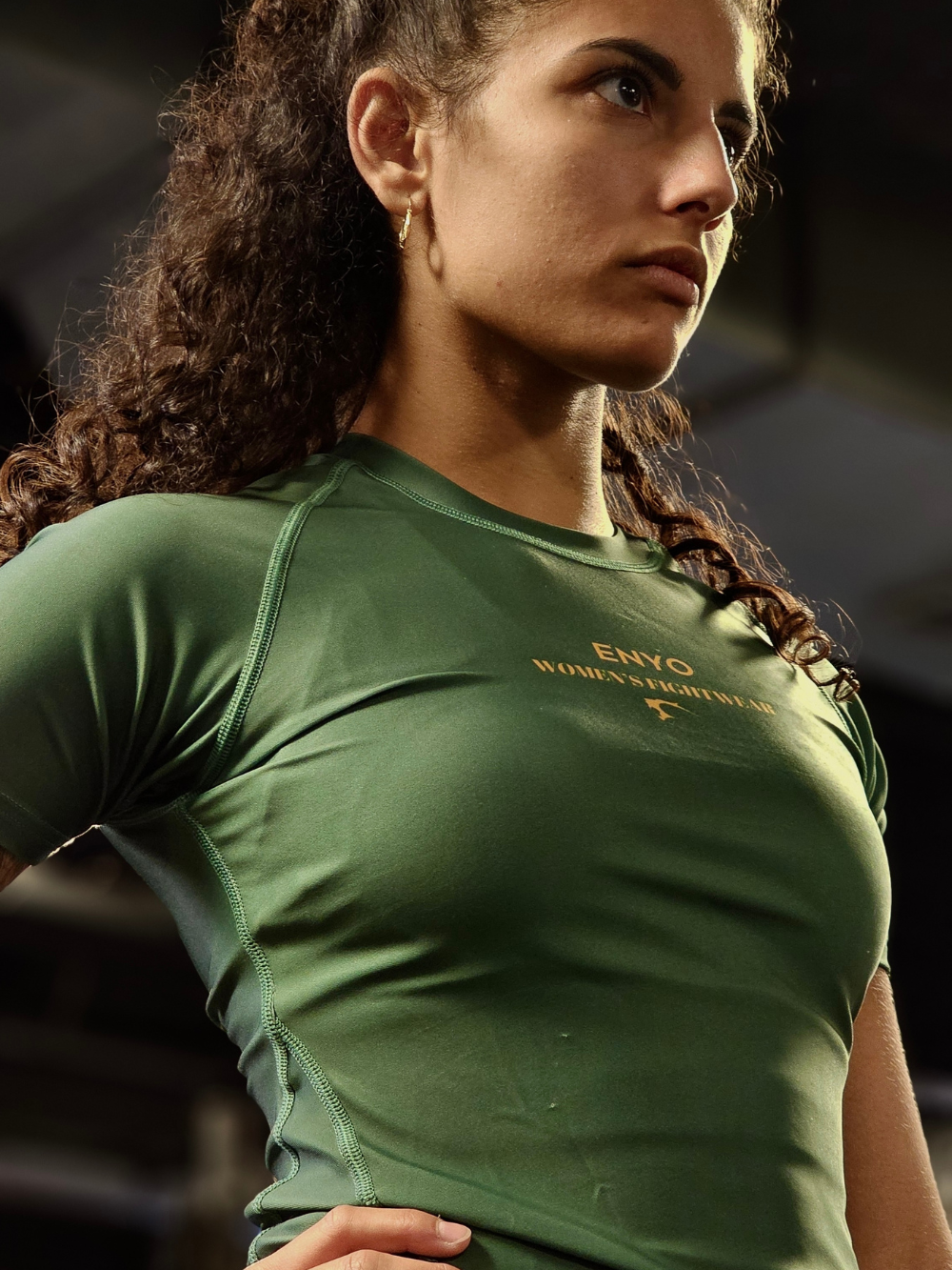 Rashguard Fearless - Vert forêt