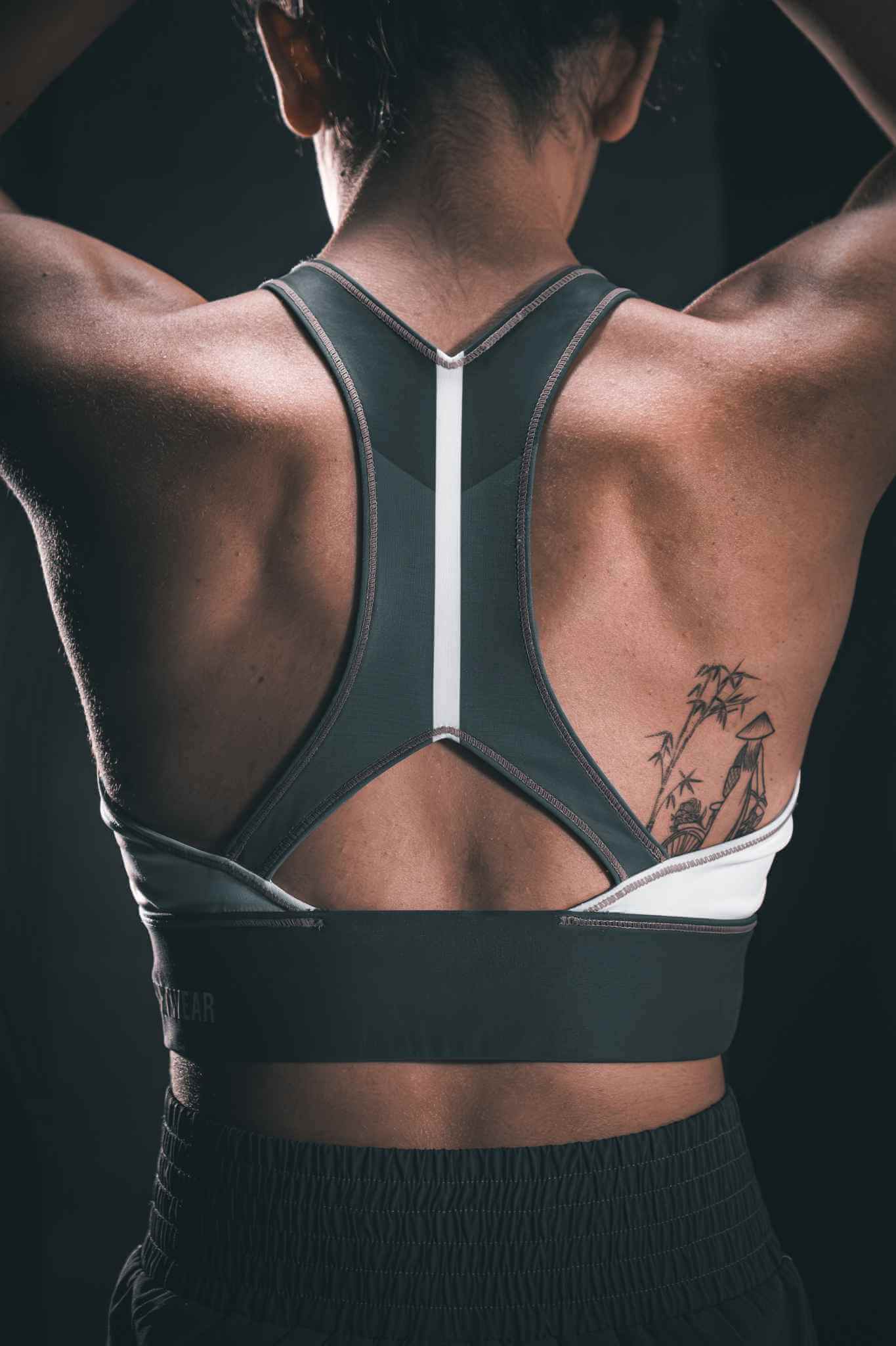 Brassière de boxe dos nageur femme