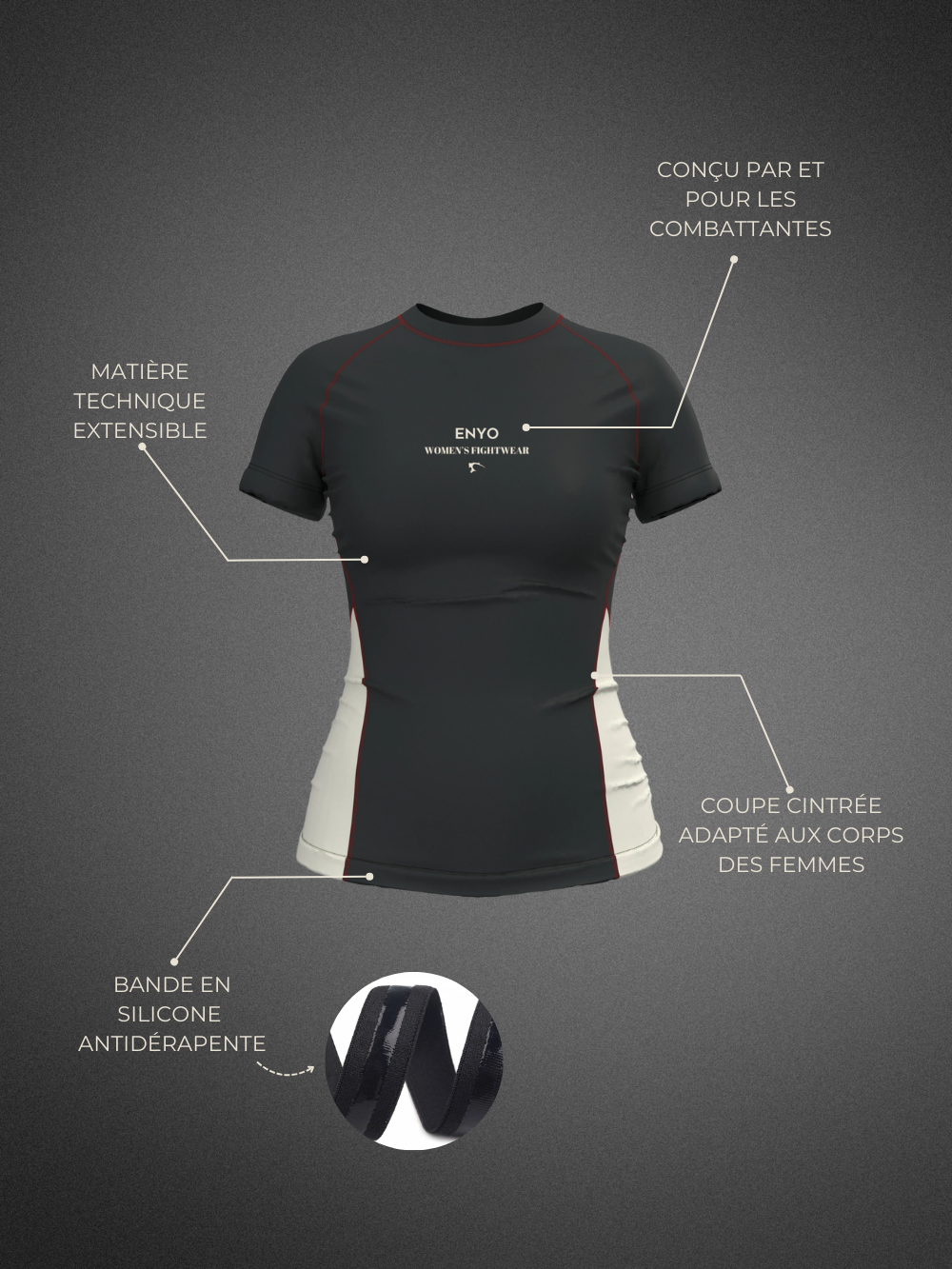 Rashguard Fearless - Vert forêt