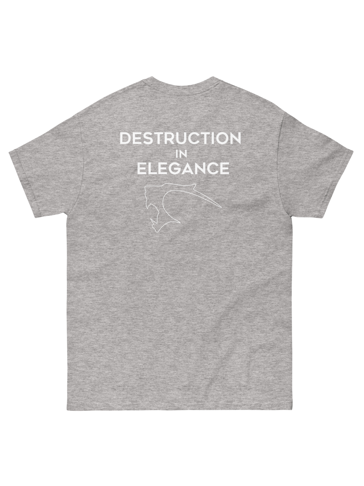 T-shirt Zetkin - Destruction in elegance