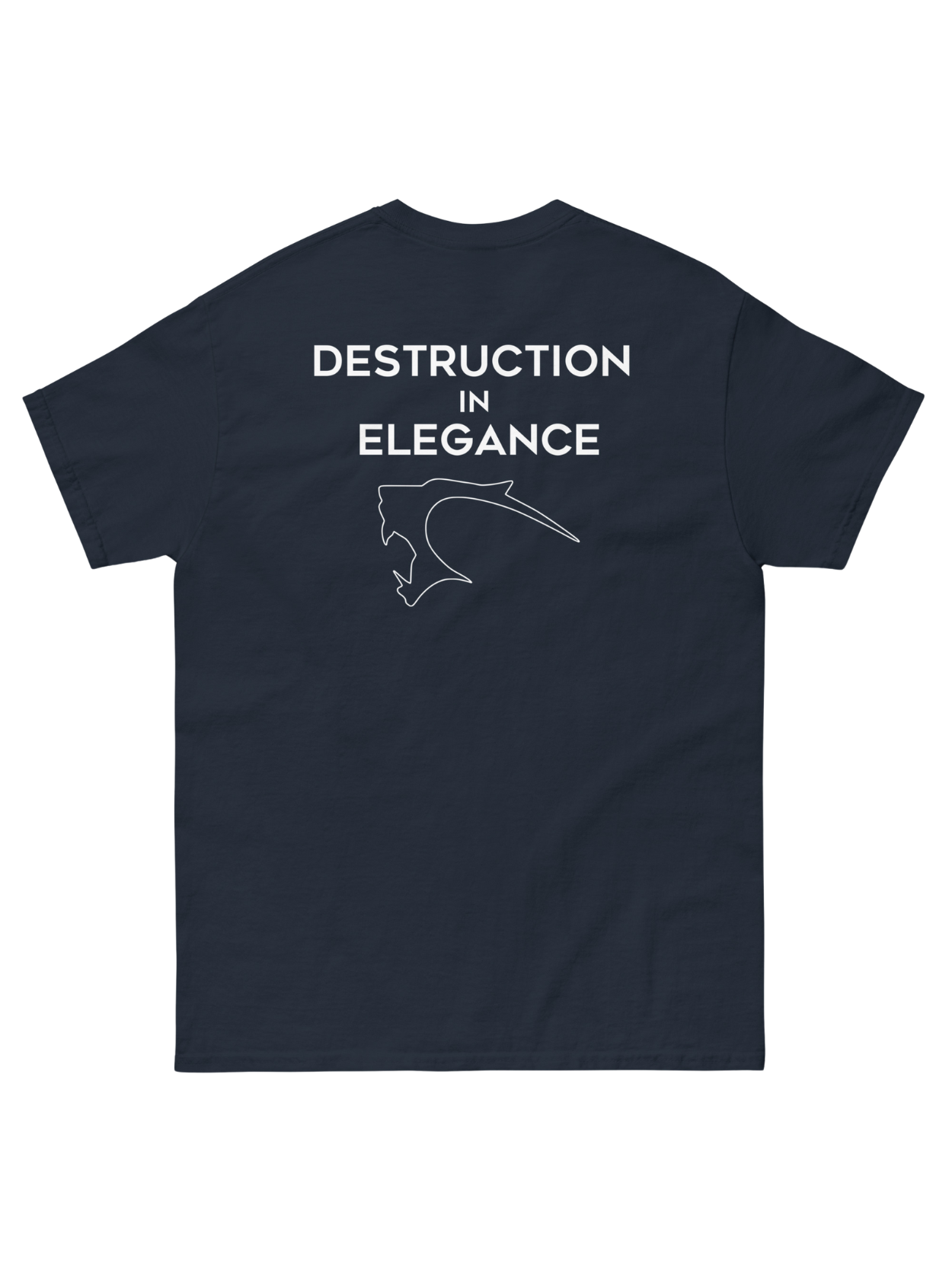 T-shirt Zetkin - Destruction in elegance