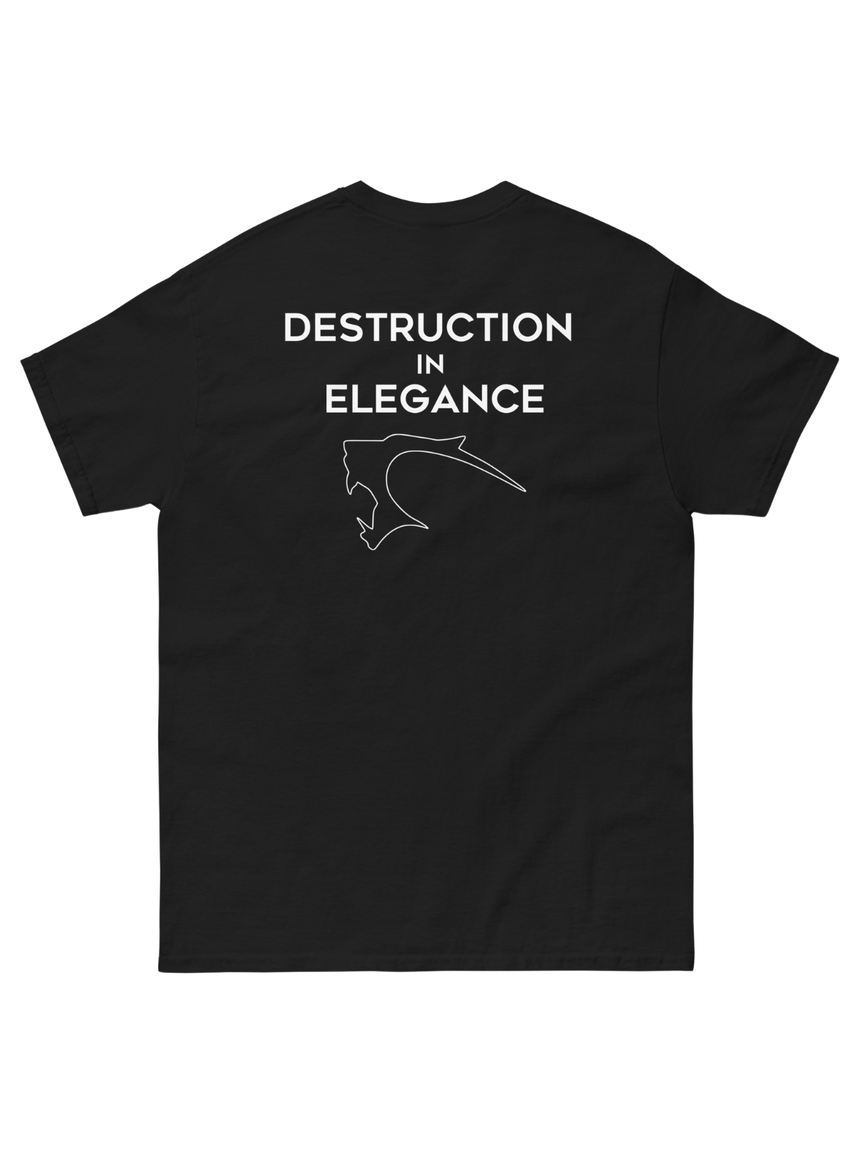 T-shirt Zetkin - Destruction in elegance